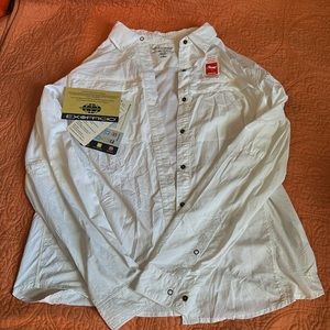 Exofficio shirt, insect repellent